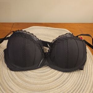 💄NWT~SEXY Black Lace Push-Up Underwire Bra